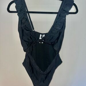 Women’s Black One Piece Swimsuit